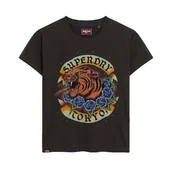 Koszulki i topy damskie - Superdry Tattoo Rhinestone T-shirt damski - miniaturka - grafika 1