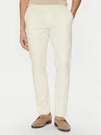Garnitury - BOSS Spodnie garniturowe C-Genius 50539970 Écru Slim Fit - miniaturka - grafika 1