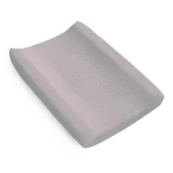 Przewijaki - Pokrowiec na przewijak 50x70 frotte z gumką różowy podrowy - miniaturka - grafika 1