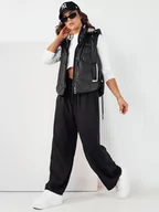 Kamizelki damskie - Kamizelka damska pikowana TREOS czarna Dstreet TY4218-L - miniaturka - grafika 1