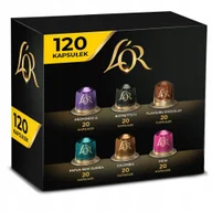 Kawa w kapsułkach i saszetkach - Kapsułki do Nespresso L'OR Ristretto, Profond, Chocolat mix 120 szt - miniaturka - grafika 1