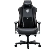 Fotele gamingowe - Anda Seat Kaiser 3E XL Gamingowy do 150kg Skóra ECO Czarny - miniaturka - grafika 1