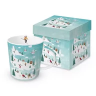 Kubki - "St. Moritz" Kubek Porcelanowy w Ozdobnym Pudełku 350 ml - miniaturka - grafika 1