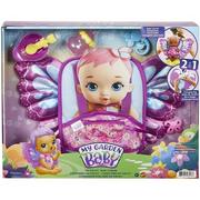 Akcesoria dla lalek - Fisher Price Motylkowe nosidełko My Garden Baby HBH45 - miniaturka - grafika 1