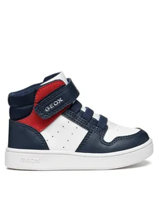 Geox Sneakersy B Eclyper Boy B465LA 000BC C0899 M Biały - Buty dla chłopców - miniaturka - grafika 1