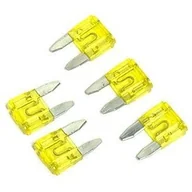 Bezpieczniki elektryczne - Bezpieczniki płytkowe MINI 100 szt 20A 100x X44-0476 25 - miniaturka - grafika 1