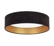Lampy sufitowe - Brilagi - LED Plafon VELVET LED/24W/230V 3000/4000/6400K czarny/złoty - miniaturka - grafika 1