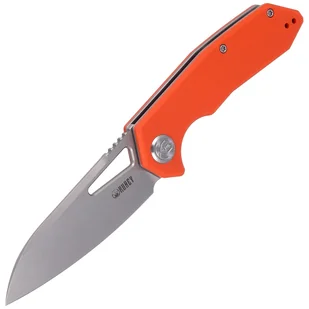 Nóż składany Kubey Knife New Vagrant Orange G10, Sandblast AUS-10 (KU291D) - Noże - miniaturka - grafika 6