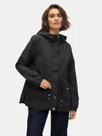 Kurtki damskie - Vero Moda Parka Paisley 10301577 Czarny Regular Fit - miniaturka - grafika 1