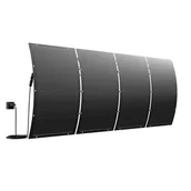 Panele fotowoltaiczne - LEXMAN Zestaw fotowoltaiki na balkon 4 x 110 W - miniaturka - grafika 1