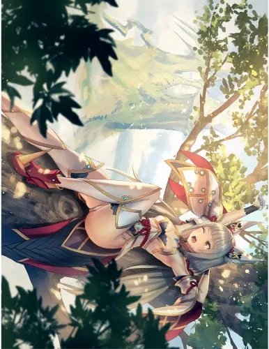 Plakat Anime Manga Xenoblade xb_107 A2 (custom)