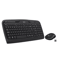 Zestawy komputerowe - Logitech MK330 klawiatura RF Wireless QWERTY Włoski Czarny - miniaturka - grafika 1