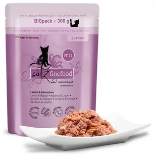 Catz Finefood Classic N.11 Jagnięcina i Królik saszetka 300g - Mokra karma dla kotów - miniaturka - grafika 2