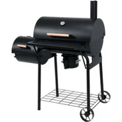 Grille - Lund GRILL WĘGLOWY Z WĘDZARNIĄ XXL RUSZT 64X37 99587 - miniaturka - grafika 1