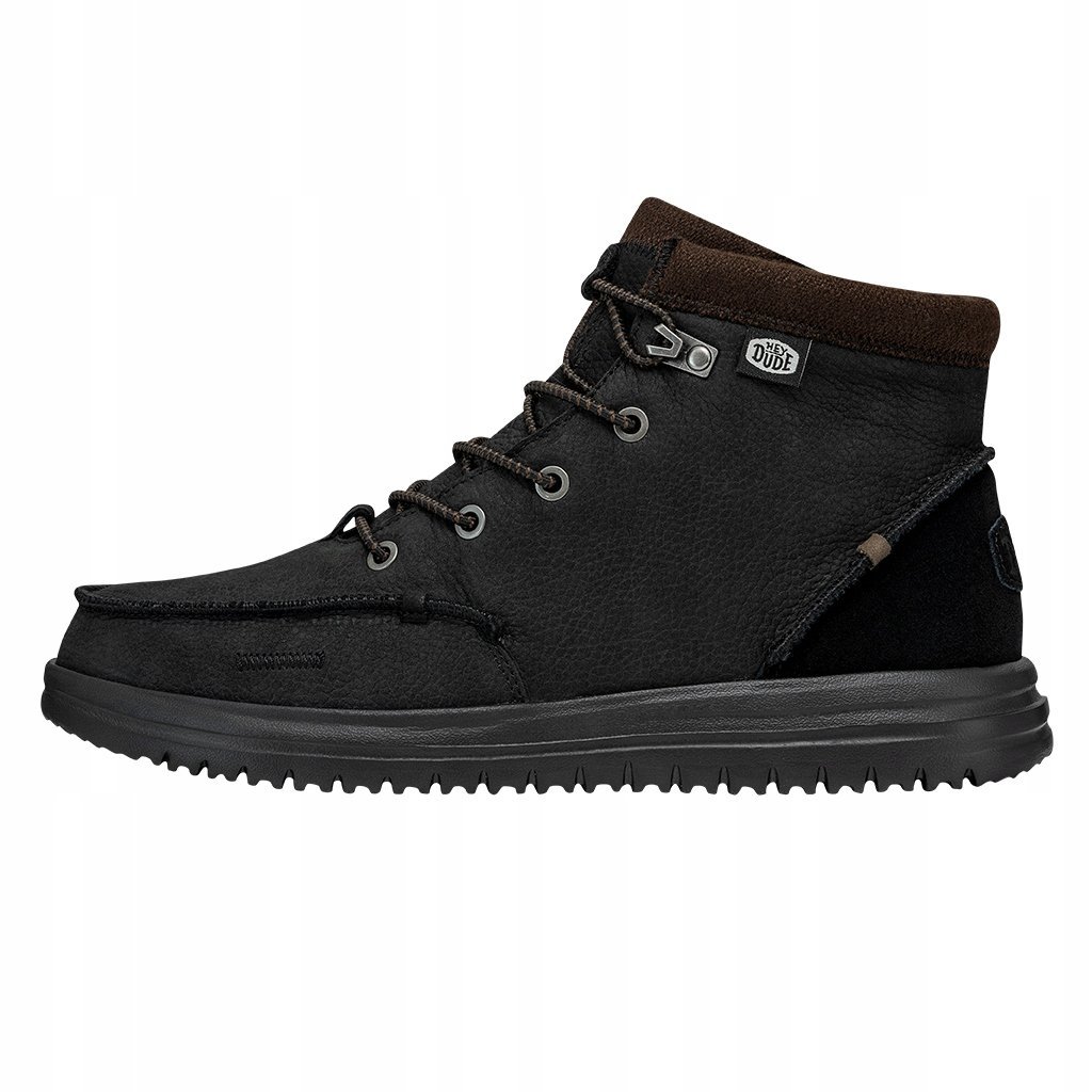 Męskie Buty Trzewiki Zimowe Skórzane HeyDude Bradley Boot Leather 46