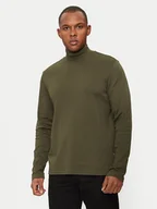 Koszulki męskie - Blend Golf 20717343 Zielony Regular Fit - miniaturka - grafika 1