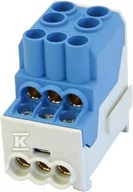 Inne akcesoria elektryczne - Simet Blok rozdzielczy - dystrybucyjny Al/Cu 80010 SIMBLOCK niebieski SDB100 81601003 81601003 - miniaturka - grafika 1