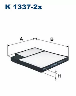 Filtron 1337-2X FILTR KABINY HYUNDAI I30 -7 K1337-2X - Filtry kabinowe - miniaturka - grafika 1