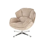 Fotele - Fotel Wypoczynkowy Guido Beż Halmar - miniaturka - grafika 1