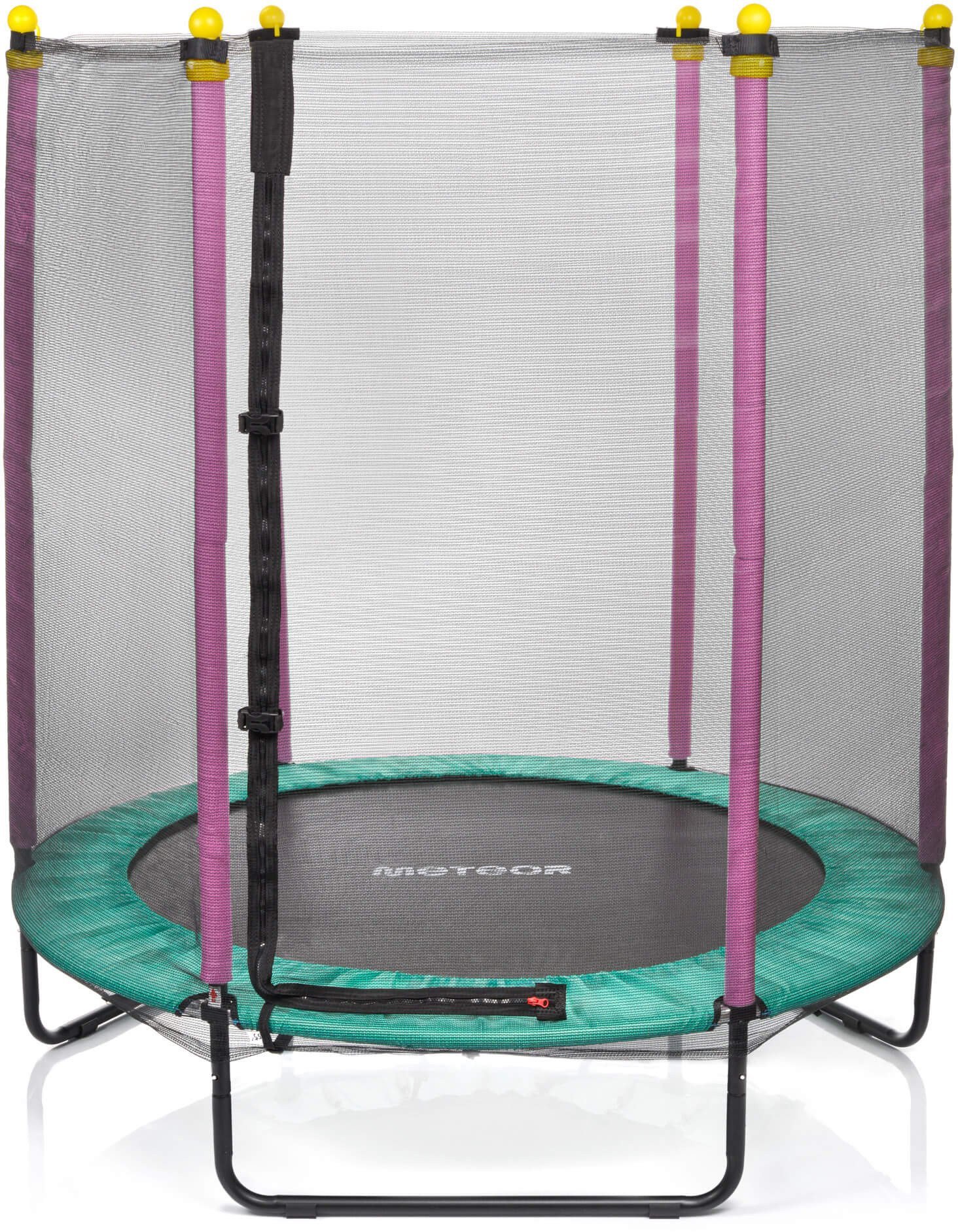 Trampolina ogrodowa Meteor TRP-60 z siatką zewnętrzną 4.5 FT 140 cm