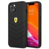 Etui i futerały do telefonów - Ferrari FEHCP13SRQUK iPhone 13 mini 5,4" czarny/black hardcase Off Track Quilted - miniaturka - grafika 1