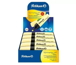 Zakreślacz 490 Pastell żółty (10szt) - PELIKAN - Flamastry - miniaturka - grafika 1