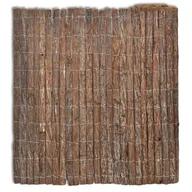 Parawany - Ogrodzenie mata z kory 400x100cm VidaXL - miniaturka - grafika 1