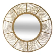 Lustra - Lustro boho w bambusowej ramie INA, Ø 89 cm - miniaturka - grafika 1