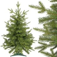 Choinki - Choinka sztuczna, drzewko świąteczne 90 cm świerk naturalny, produkcja polska - miniaturka - grafika 1