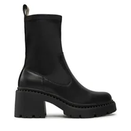 Botki damskie - Botki Pepe Jeans PLS50549 Czarny - miniaturka - grafika 1