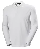 Koszulki męskie - Helly Hansen Helly-Hansen Męska koszulka polo Crewline biały biały L 34050 - miniaturka - grafika 1