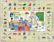 Puzzle - Larsen Nauka angielskiego puzzle 6 - miniaturka - grafika 1