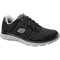 Buty sportowe męskie - Buty do chodzenia męskie, Skechers Satisfaction - miniaturka - grafika 1