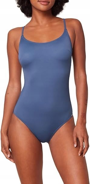 TRIUMPH STRÓJ JEDNOCZĘŚCIOWY NIEBIESKI GŁADKI 46B JHR