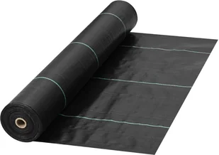 Gruba agrowłóknina antychwastowa agrotkanina 0,9x91,4m czarna - Agrowłókniny - miniaturka - grafika 1