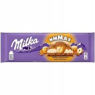 Milka MMMAX Toffee Whole Nuts Całe Orzechy 300G - Czekolada - miniaturka - grafika 1