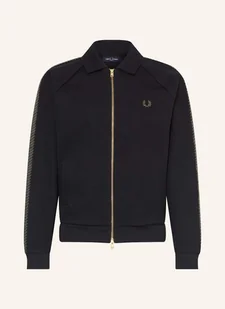 Fred Perry Bluza Rozpinana schwarz - Moda i Uroda OUTLET - miniaturka - grafika 1
