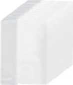 Szkolne artykuły papiernicze - Biurfol Okładka na zeszyt A5 przezroczysta krystal 50szt - miniaturka - grafika 1