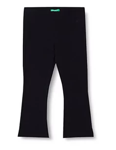United Colors of Benetton Dziewczęce legginsy modelujące, Nero 100., 90 cm - Legginsy - miniaturka - grafika 1