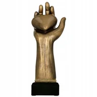Akcesoria BHP - Puchar / Statuetka podziękowanie, wdzięczność, serce na dłoni + GRAWER ! - miniaturka - grafika 1