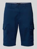 Spodenki męskie - Szorty cargo o kroju relaxed fit z mieszanki bawełny i elastanu - miniaturka - grafika 1