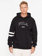 Bluzy męskie - Fila Bluza FAM0541 Czarny Regular Fit - miniaturka - grafika 1