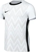 Koszulki i topy damskie - Nike Unisex Kids Top Y Nk Df Chalng V Jsy Ss, White/Black/Black, FD7426-100, XL - miniaturka - grafika 1