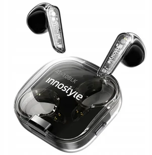 INNOSTYLE ClearSonics czarny - Słuchawki - miniaturka - grafika 1