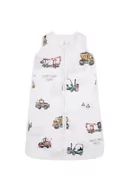 Śpiworki dla dzieci - Śpiworek bambusowy do spania dla dzieci light - Plac budowy - miniaturka - grafika 1