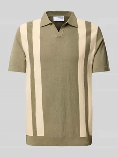 Koszulka polo z dekoltem w serek model ‘MATTIS’ - Koszulki męskie - miniaturka - grafika 1
