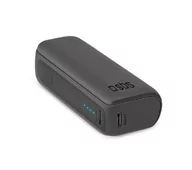 Powerbanki - SBS TTBB5000MINIK NanoTube 5000mAh 10W Czarny - miniaturka - grafika 1