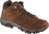 Buty trekkingowe męskie - Buty trekkingowe męskie Merrell Moab Adventure 3 Mid WP brązowe r. 45 (J003821) - miniaturka - grafika 1