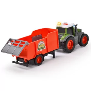 DICKIE Farm Traktor z przyczepą 26 cm 373-4001 - Samochody i pojazdy dla dzieci - miniaturka - grafika 3
