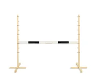 Maskotki i pluszaki - Przeszkoda Skokowa Do Hobby Horse 160Cm, H-120 Cm, Belka 50Mm – Czarna - miniaturka - grafika 1